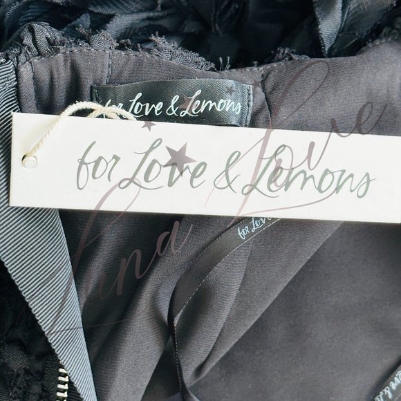 FOR LOVE & LEMONS Astrid Mini Dress NWT - Picture 11 of 12